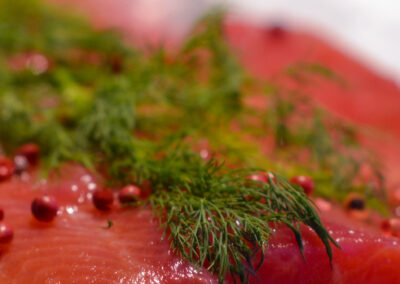 Gravlax de truite - Les Requins Marteaux